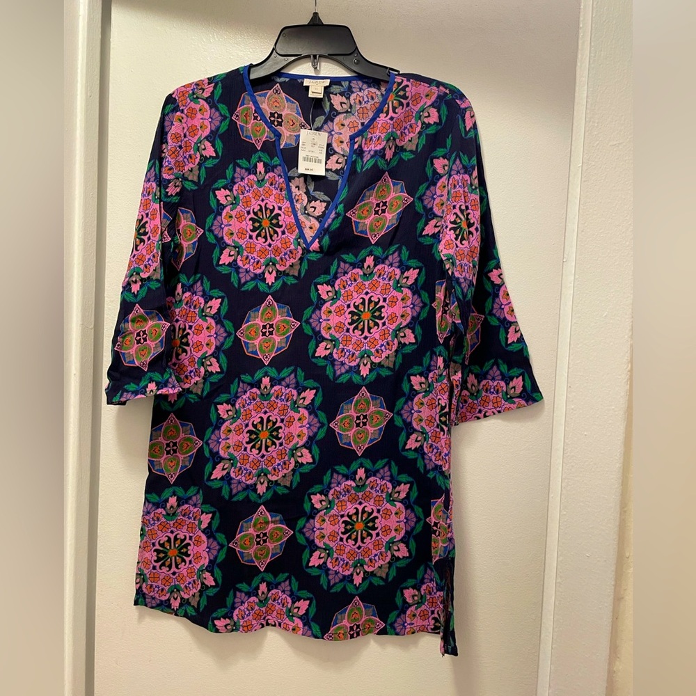 Floral Beach Cover Up - J. Crew